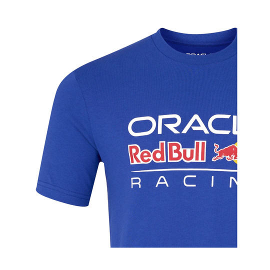 Koszulka T-shirt dziecięca Logo Regular niebieska Red Bull Racing 2026