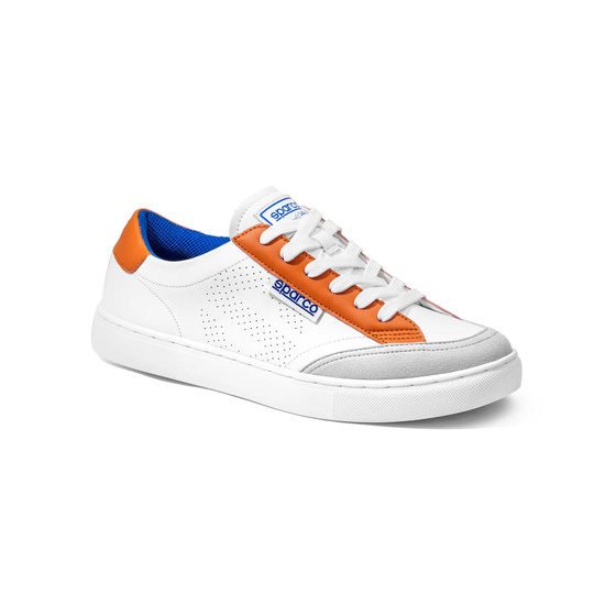 Buty sportowe Sparco S-TIME biało-pomarańczowe