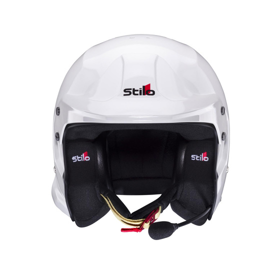 Kask otwarty z interkomem Stilo Venti TROPHY Plus biały (FIA-SNELL)