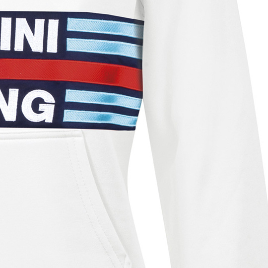 Bluza damska z kapturem Martini Sparco biała