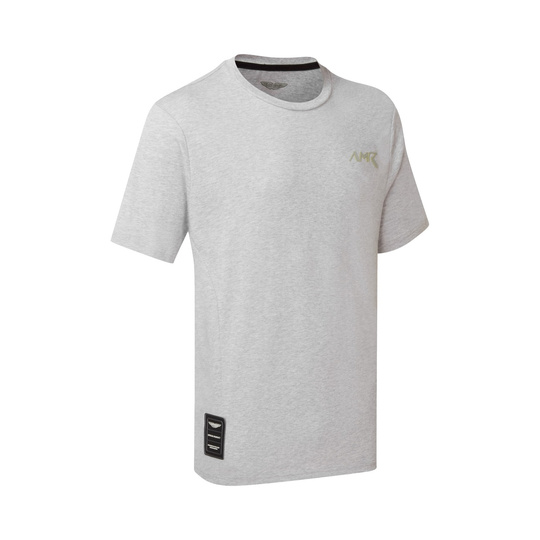 Koszulka t-shirt AMR Logo Aston Martin Racing 2026 szara