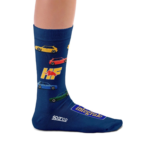 Skarpety Sparco Lancia Collection – granatowe