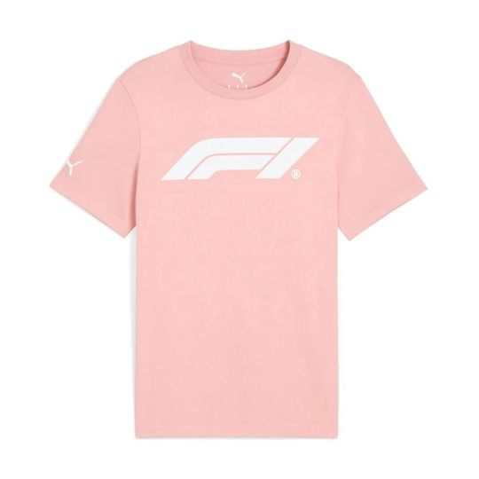 Koszulka T-shirt męska Logo różowa Formula 1 2025