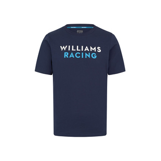 Koszulka t-shirt męska Logo granatowa Williams Racing 2025