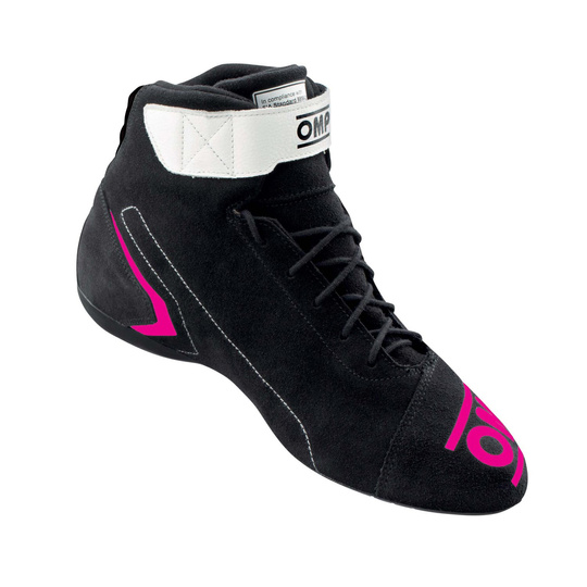 Buty OMP First MY21 czarne/różowe (FIA)
