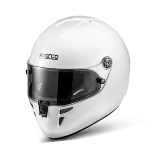 Kask Sparco Stealth KF biały (FIA)