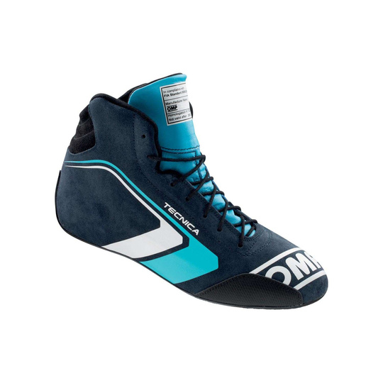 Buty wyścigowe OMP TECNICA MY21 granatowe (FIA)