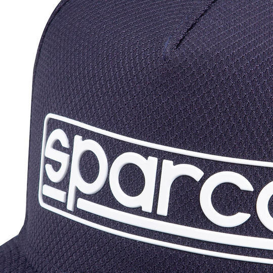 Czapka z daszkiem Stretch Sparco granatowa