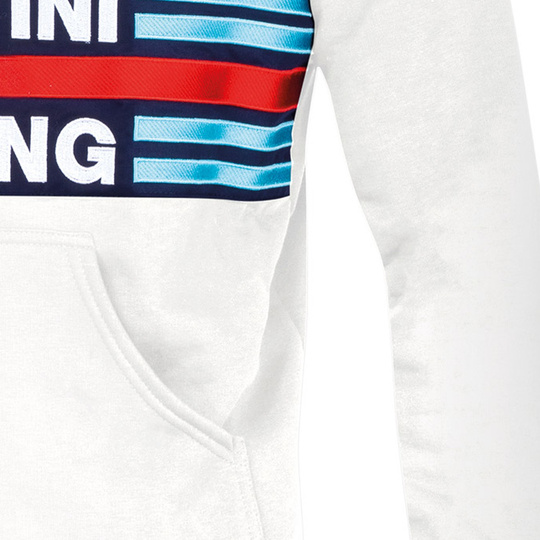 Bluza z kapturem Martini Racing Sparco biała