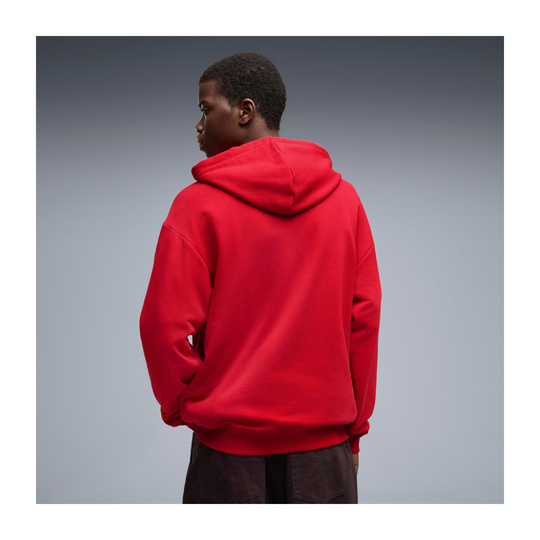 Bluza męska z kapturem czerwona Large Logo Scuderia Ferrari F1 2026