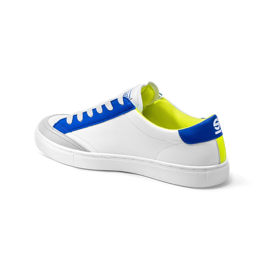 Buty sportowe Sparco S-TIME biało-niebiesko-żółte