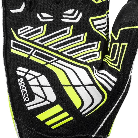 Rękawice Sparco K-Arrow+ 8877-2022 czarne/żółte (FIA)