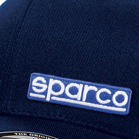 Czapka z daszkiem Flexfit Sparco granatowa