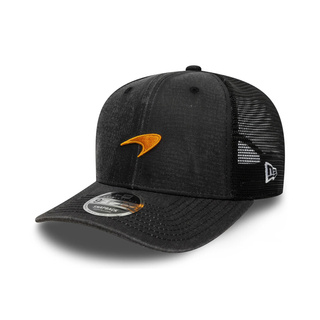Czapka baseballowa męska Washed czarna McLaren F1 2025