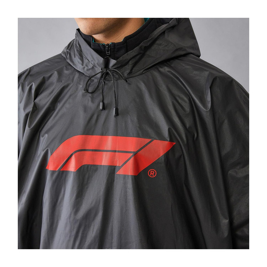 Poncho płaszcz przeciwdeszczowy Logo Formula 1 2025