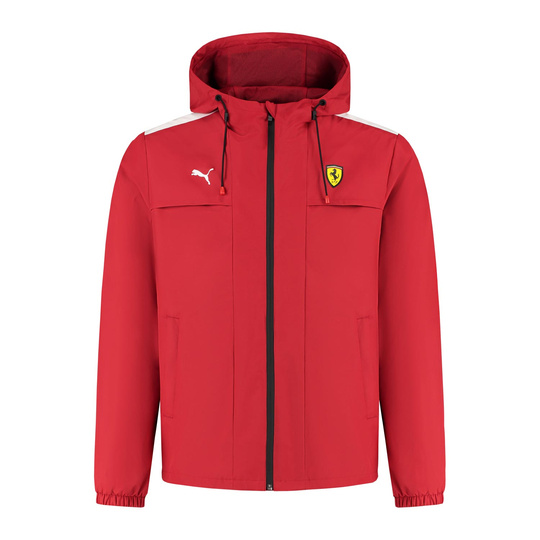Kurtka przeciwdeszczowa Rain Scuderia Ferrari F1 czerwona
