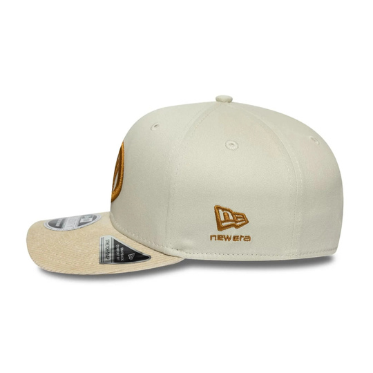 Czapka baseballowa męska Cord kremowa Haas F1 2026