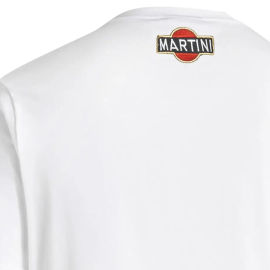 Koszulka t-shirt Martini Racing Big Logo Sparco biała