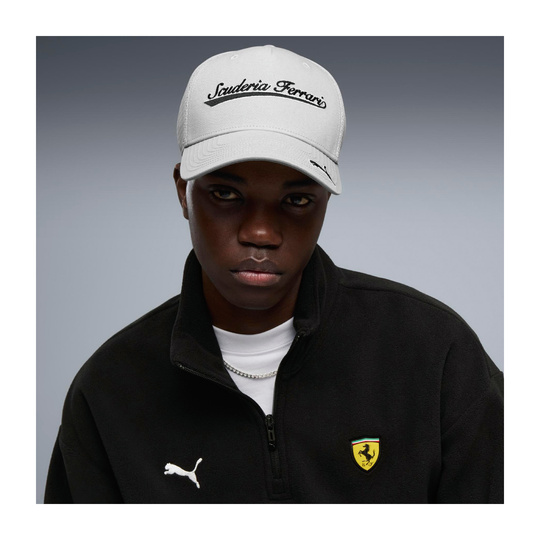 Czapka baseballowa szara męska SF Trucker Scuderia Ferrari F1 2026