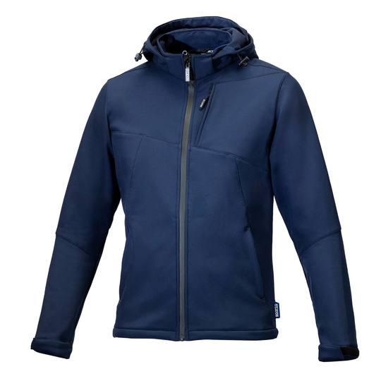 Kurtka męska softshell Sparco Grit granatowa