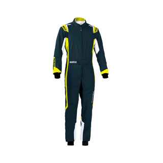 Kombinezon dziecięcy Sparco Thunder MY20 szary/żółty (CIK) Kombinezon dziecięcy Sparco Thunder MY20 szary/żółty (CIK)