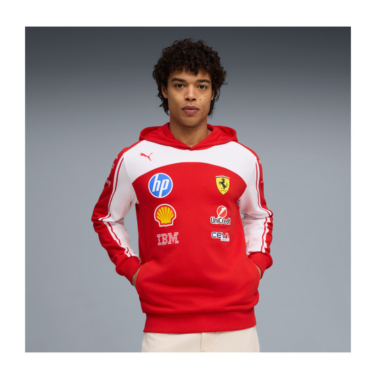 Bluza męska z kapturem Team Ferrari F1 2026