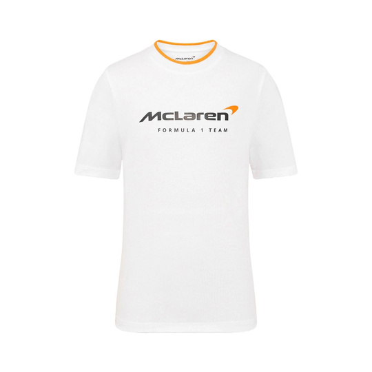 Koszulka t-shirt dziecięca Essential biała McLaren F1 