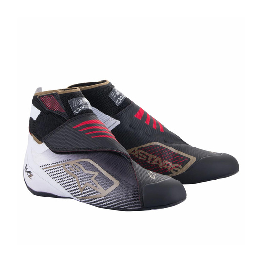 Buty kartingowe Alpinestars TECH 1-KZ V2 czarno-białe