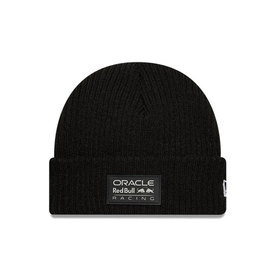 Czapka zimowa męska czarna Seasonal Red Bull Racing 2026