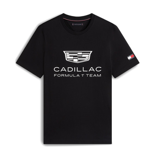 Koszulka t-shirt Shield Cadillac F1 2026 czarna Koszulka t-shirt Shield Cadillac F1 2026 czarna