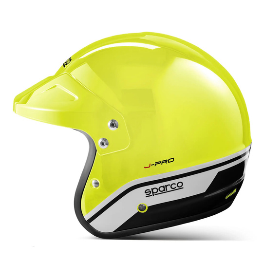 Kask rajdowy Sparco J-PRO żółto-szary