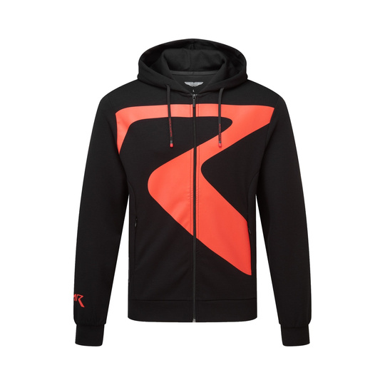 Bluza z kapturem AMR Graphic Aston Martin Racing 2026 czarna