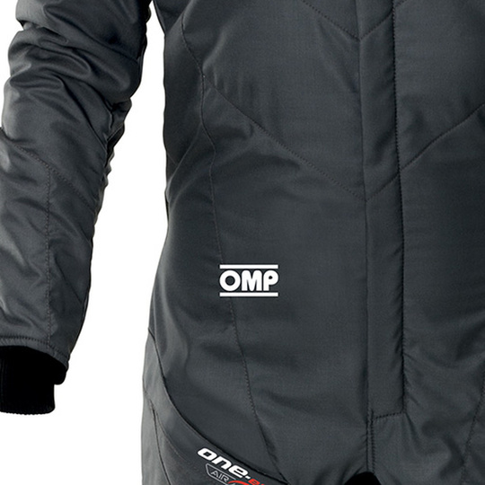 Kombinezon OMP ONE EVO AIR szaro-czarny (FIA)