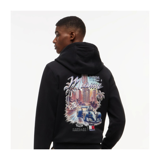 Bluza męska z kapturem Miami GP Cadillac F1 2026