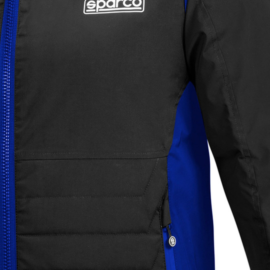 Kurtka Winter MY22 Sparco czarna/niebieska