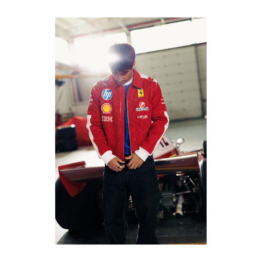 Kurtka męska wiosenna Monza GP Scuderia Ferrari F1 2025