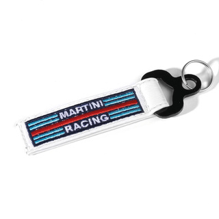 Breloczek skórzany do kluczy Sparco Martini Racing