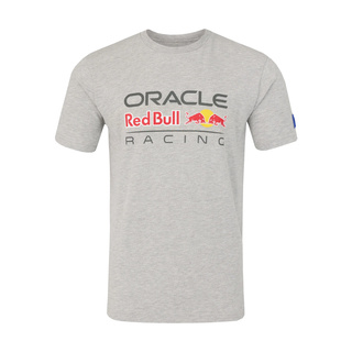 Koszulka t-shirt dziecięca Logo Regular Red Bull Racing F1 2026 szara Koszulka t-shirt dziecięca Logo Regular Red Bull Racing F1 2026 szara