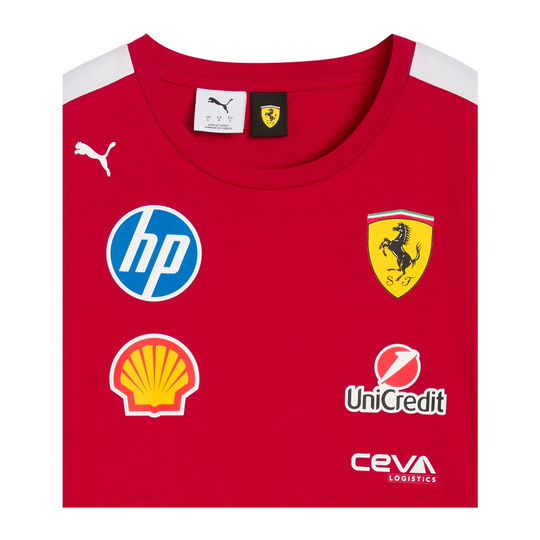 Koszulka T-shirt męska Team Scuderia Ferrari F1 2025
