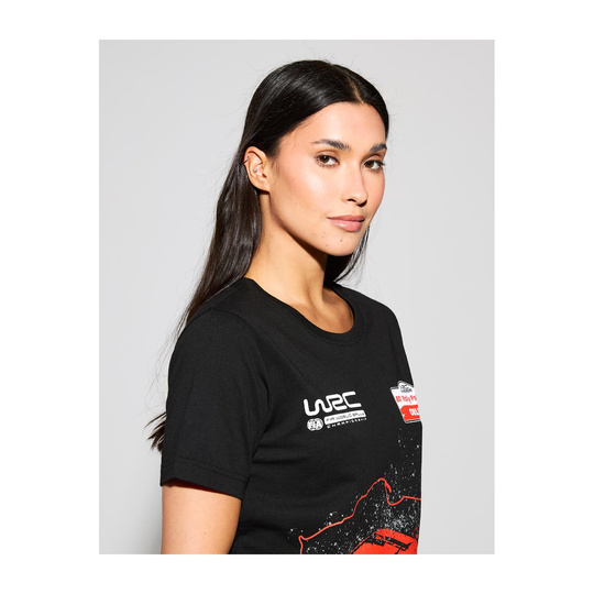 Koszulka t-shirt damska Map Rally Poland WRC 2024