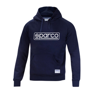Bluza męska z kapturem FRAME Sparco granatowa