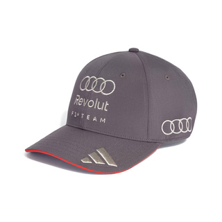 Czapka z daszkiem Team Audi Revolut F1 2026 szara Czapka z daszkiem Team Audi Revolut F1 2026 szara
