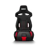 Fotel samochodowy Sparco R333 MY21 czarno-czerwony