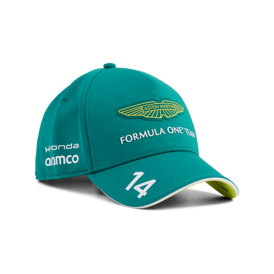 Czapka baseballowa męska zielona Alonso Team Aston Martin F1 2026