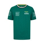 Koszulka t-shirt dziecięca zielona Alonso Aston Martin F1 2024