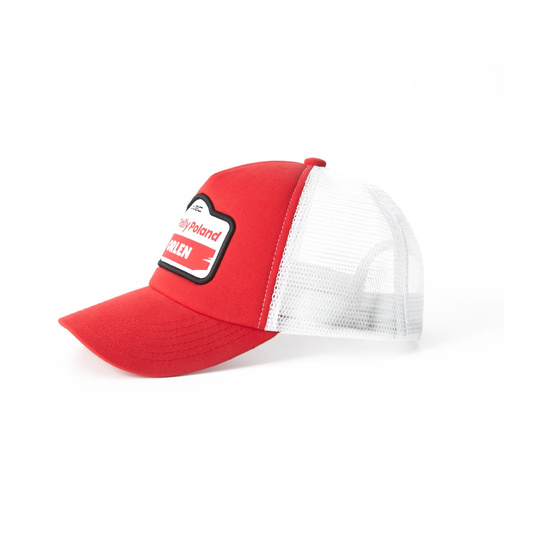 Czapka z daszkiem Trucker Rally Poland czerwona