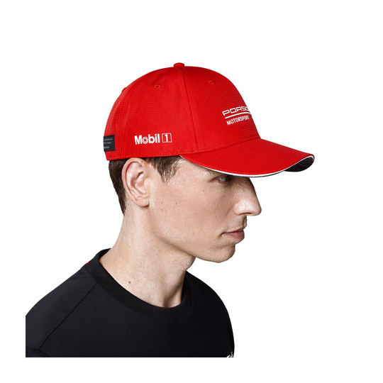 Czapka baseballowa męska Team czerwona Porsche Motorsport 2026