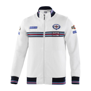 Bluza rozpinana Martini Racing Sparco biała Bluza rozpinana Martini Racing Sparco biała