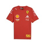 Koszulka T-shirt męska Sainz Team Ferrari F1 2024