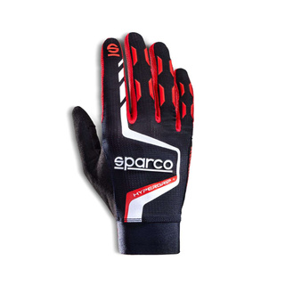 Rękawice gamingowe Sparco Hypergrip+ czarne/czerwone Rękawice gamingowe Sparco Hypergrip+ czarne/czerwone